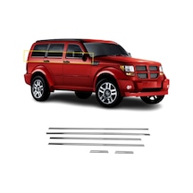 Dodge Nitro Krom Cam Çıtası 6 Prç 2006 2012 Paslanmaz Çelik