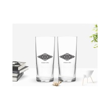Kişiye Özel Renkli Baskılı İsimli İkili Rakı Bardağı Seti-111