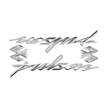 Bajaj Pulsar 2014 - 2025 Uyumlu Yazı Seti Nikel Standart
