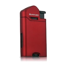 Quantoro Metal Jet Çakmak Matte Red Çok Renkli