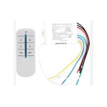 4 Kanallı Avize Kumandası 220 Volt