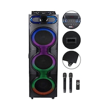 Midex Mxr-2500 Mikrofonlu Portatif Taşınabilir Ses Sistemi Hoparlör 2500w Radyo Bluetooth