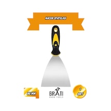 Profesyonel Macun Spatulası 80 Mm Dayanıklı Esnek Yapı Tamir Sıva Alçı Yüzey Düzeltme El Aleti 8 Cm