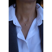 Yenigün Kuyumculuk 14 Ayar Altın A Harfli Kolye Kly26732