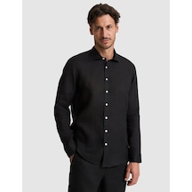 Pierre Cardin Erkek Siyah Gömlek Desenli 50320945-vr046