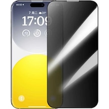 Baseus Crystal İphone 15 Privacy Full Koruma Tempered Cam Ekran Koruyucu- 5775 Mh-hs6508-2564