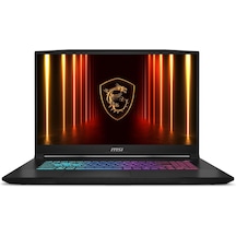 MSI Katana 17 HX B14WGK-047XTR i7-14650HX 16 GB 1 TB SSD RTX5070 17.3" Free Dos QHD Dizüstü Oyuncu Bilgisayarı
