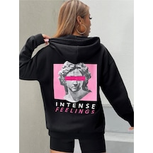 Intense Feelings Tasarım Hoodie Kapşonlu 12170