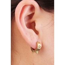 Çivili Geçmeli Unisex Erkek Kadın Çelik Küpe 3 MM 3 Renk Mse3 Çivili Geçmeli Unisex Erkek Kadın Çelik Küpe 3 MM 3 Renk Mse3