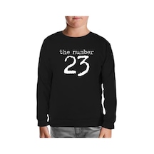 Lord Tshirt The Number 23 Siyah Çocuk Sweatshirt Siyah