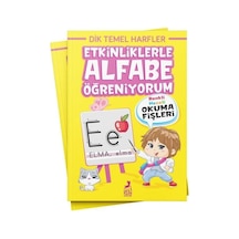 Etkinliklerle Alfabe Öğreniyorum- Ren Kitap