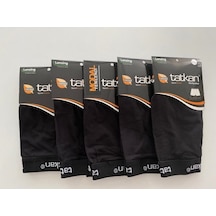 Tatkan Erkek 5'Li Modal Penye Spor Kesim Slim Fit Boxer Siyah