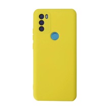 General Mobile Gm 21 Plus Kılıf Nano İçi Kadife Silikon - Sarı 0.2M-Çok Renkli