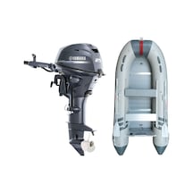 Marinport 4.30 Ahşap Taban Şişme Bot + Yamaha 25 Hp Deniz Motoru