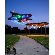 Uzaktan Kumandalı Led Işıklı Drone 360 Derece Dönüş