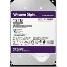 Western Digital WD121PURZ 12 TB 3.5" 7200 RPM 256 MB SATA 3 HDD