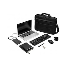 Exception 17 İnç Laptop Çantası, Evrak Çantası, Su Geçirmez Kumaş