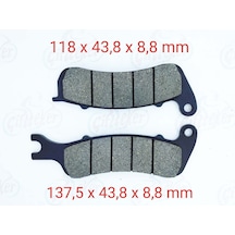 Mondial Kd125 F Kıden Mr Vultre 125i Ön Fren Disk Balatası İth