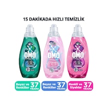 Omo Express Fresh Sensitive Sıvı Çamaşır Deterjan Seti 1480 Ml X3 Diğer