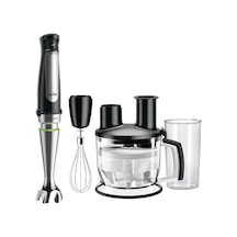Multiquick 7 Mq 7075x El Blenderi, Activeblade Teknolojisine Sahip Çıkarılabilir Paslanmaz Çelik Blender Ayağına Sahip El Blenderi, 3 Parçalı Aksesuar Seti Dahil, 1000 Watt, Siyah Belirtilmemiş