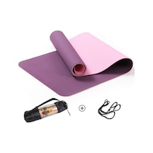 Pilates & Yoga Minderi, Çift Renkli Mat Pembe