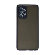 Samsung Galaxy A72 Kılıf Montreal Silikon Kapak - Lacivert 0.2M-Çok Renkli