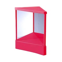 Suntek Geri Dönmeyen Ayna Kozmetik Aynası L-pembe-Kırmızı