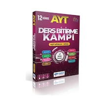 Yanıt Yayınları Ayt Eşit Ağırlık Sözel 12 Günde Ders Bitirme Kampı