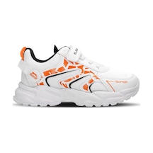 Slazenger KANNER Çocuk  Beyaz / Turuncu Günlük Spor Ayakkabısı