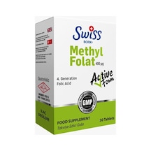 Swiss Bork Methyl Folat Active Form 400 Μg Takviye Edici Gıda 4. Nesil Aktif Folat 30 Tablet
