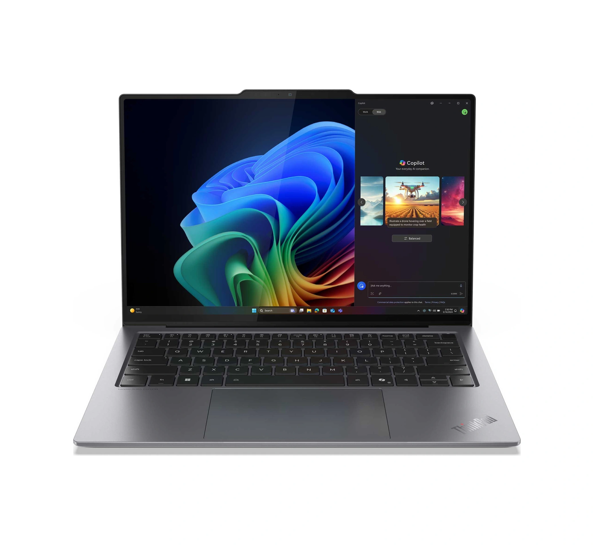 Lenovo ThinkPad X9-14 Gen 1 Aura Edition 21QA001NTX001 Ultra7-258V 32 GB 2 TB SSD 14" W11P Dizüstü Bilgisayar