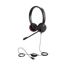 Jabra Evolve 20 Duo Special Edition Deri Kulak Üstü Kulaklık
