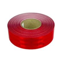 Kırmızı Reflektör Şerit 104 R-00821 (1 Adet 1 Metre)-Kırmızı