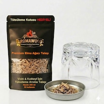 Viski & Kokteyl İçin Premium Elma Ağacı Soğuk Tütsüleme Aroma Talaşı