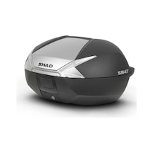 Motosiklet Kurye Arka Top Case Çanta Titanyum Kilitli Shad Motor Çantası Bagaj Hacim 47 Lt Çok Renkli