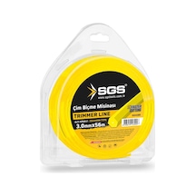 Sgs Çim Biçme Tırpan Misinası - Altıgen - 3.0 Mm. - 56 Mt.