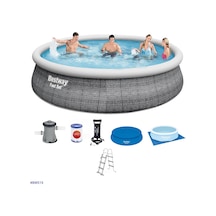 Bestway Bw 519 57372 Büyük Şişme Havuz Seti 457x107cm Çok Renkli