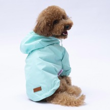 Mint Mont Köpek Mont Köpek Kıyafeti Köpek Yağmurluğu
