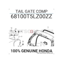 Honda Jazz- 2015-2017 Arka Bagaj Kapağı Komple Oem No:68100t5lz00zz
