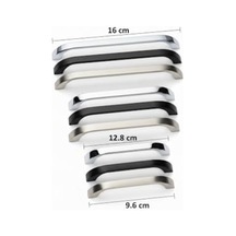 Göksu İnox Metal Mutfak Dolap Kulpları, Çekmece Kapak Kulbu, Mobilya Kulp 128 Mm 155 x 230 MM (Büyük Boy)