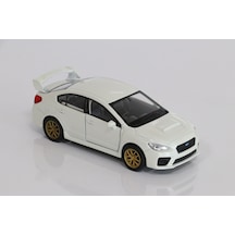 Welly 1:36 Subaru İmpreza Wrx Diecast Çek Bırak Model Araba