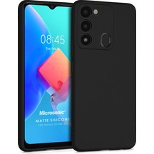 Microsonic Matte Silicone Tecno Spark 8C Kilif Siyah 557081610