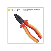 Troy 21806 Kombine Pense S.O.S. 1000 V 160Mm
