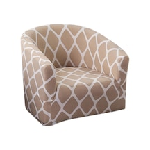 Suntek Magideal Kulüp Sandalye Slipcover Polyester Kaymaz Elastik Model-1