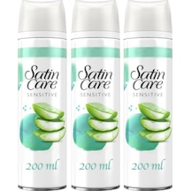 Satin Care Tıraş Jeli Hassas 200ml X3 Adet