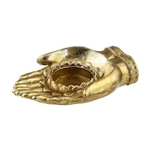 Vitale Hand Tealight Mumluk Gold Ak.jf095752450