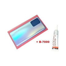 Tkgz Xiaomi Mi 11t Pro Mi 11t Arka Pil Batarya Kapağı Cam+b-7000 Mavi