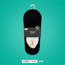 Twisocks Premıum Bambu Babet Erkek Çorap 12'li - Siyah