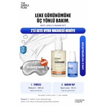 The Simple Plan Spot Less Leke & Ton Eşitleme Bakım Seti - Serum + Temizleyici Uyku Maskesi Hediyeli 2'li