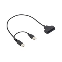 22pin-usb 2,5 İnç Sata Sabit Disk Veri Kablosu Usb2.0-sata 7+15 Adaptör Kablosu